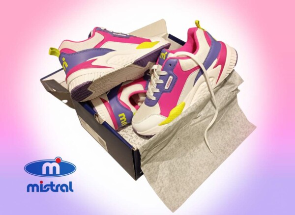 sneaker vintage Mistral da donna, taglia 38, retrò