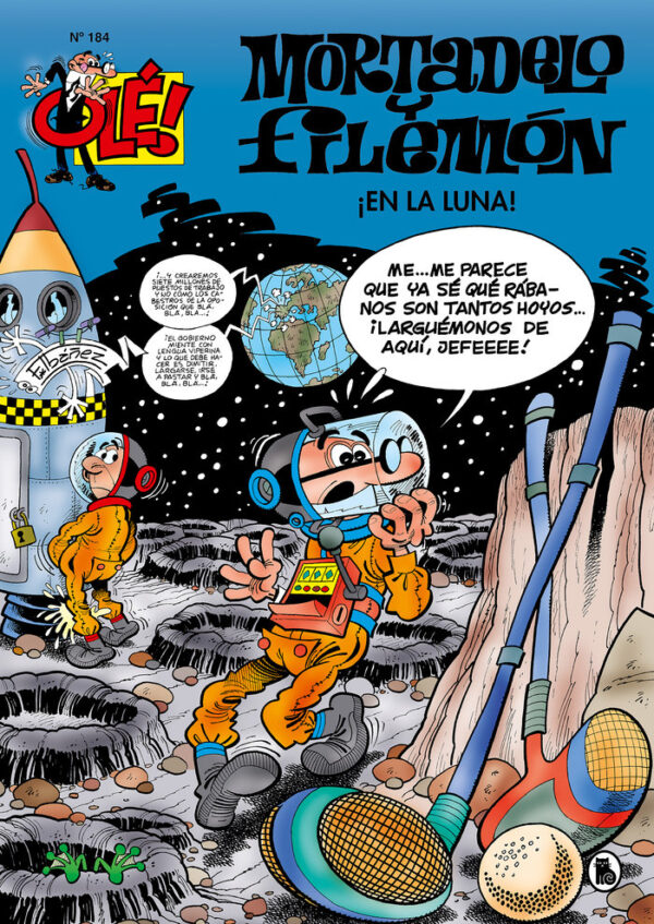 OLE MORTADELO 184 A LA LLUNA - IBAÑEZ,FRANCISCO