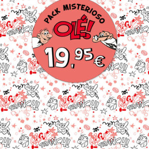 PACK MISTERIOSO OLE ROJO OLE MORTADELO - FRANCISCO IBAÑEZ