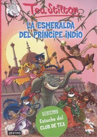 TEA STILTON 12 LA ESMERALDA DEL PRINCIPE INDIO+ESTUCHE - AA,VV