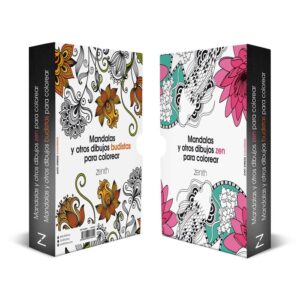 ESTUCHE MANDALAS Y OTROS DIBUJOS PARA COLOREAR - AA, VV,