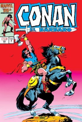 CONAN EL BARBARO LA ETAPA MARVEL ORIGINAL 7 - GARY KWAPISZ/LARRY YAKATA/VAL MAYERIK/BO