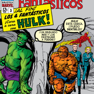 LOS CUATRO FANTASTICOS 3 1963 - JACK KIRBY/STAN LEE