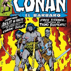 CONAN EL BARBARO 4 LA ETAPA MARVEL ORIGINAL - THOMAS,ROY/BUSCEMA,JOHN/CHAN,ERNIE