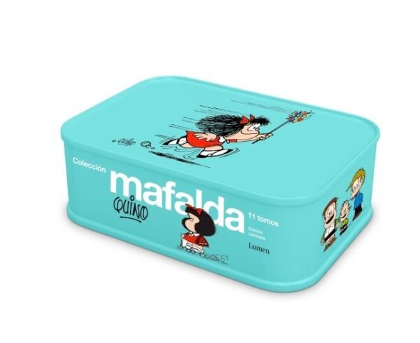 COLECCION MAFALDA 11 TOMOS EN UNA LATA EDICION LIMITADA - QUINO