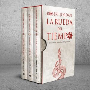 ESTUCHE LA RUEDA DEL TIEMPO - ROBERT JORDAN