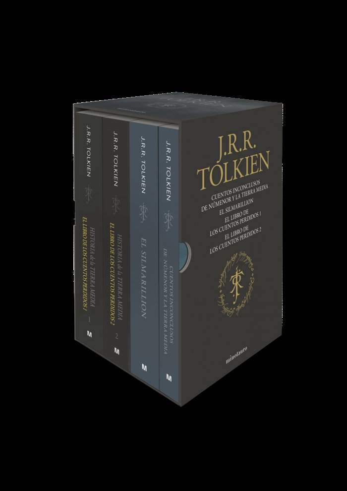 ESTUCHE TOLKIEN 2 SILMARILLION CUENTOS INCONCLUSOS Hª TIE - TOLKIEN, J, R, R,