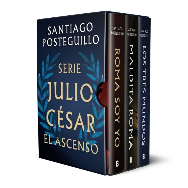 SERIE JULIO CESAR EDICION ESTUCHE CON ROMA SOY YO MALDITA R - SANTIAGO POSTEGUILLO