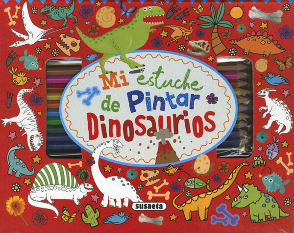 MI ESTUCHE DE PINTAR DINOSAURIOS - AA,VV,