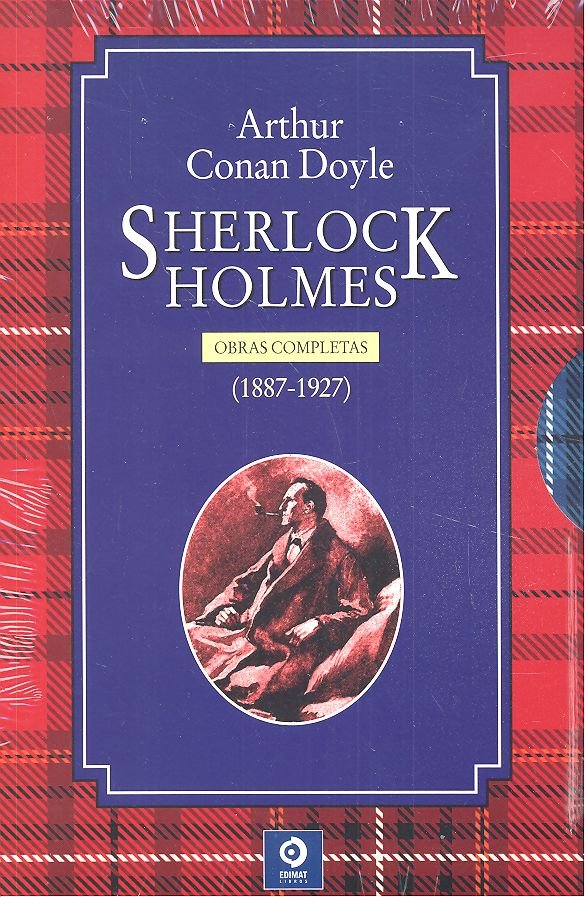 ESTUCHE SHERLOCK HOLMES O,COMPLETAS 1887-1927 4 VOLUMENES - CONAN DOYLE,ARTHUR