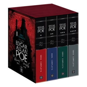 ESTUCHE EDGAR ALLAN POE OBRA COMPLETA 4 VOLUMENES - ALLAN POE,EDGAR