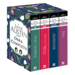 ESTUCHE JANE AUSTEN OBRA COMPLETA 4 VOLUMENES - AUSTEN,JANE