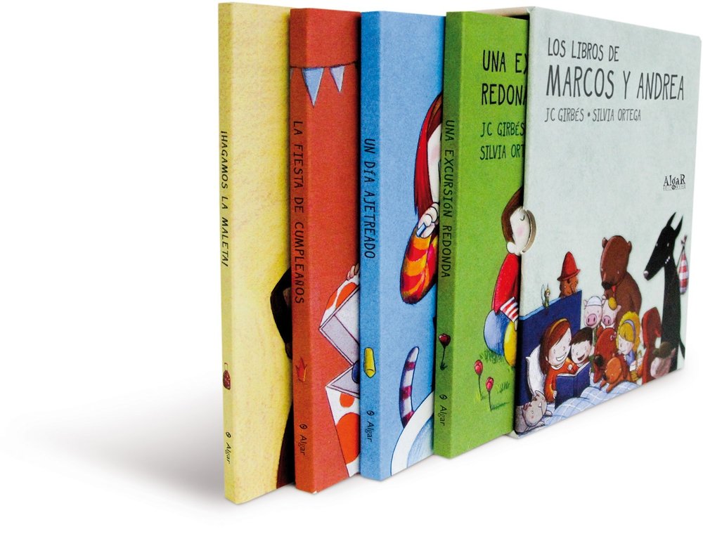 LIBROS DE MARCOS Y ANDREA ESTUCHE 4T - GIRBES/ORTEGA,SILVIA