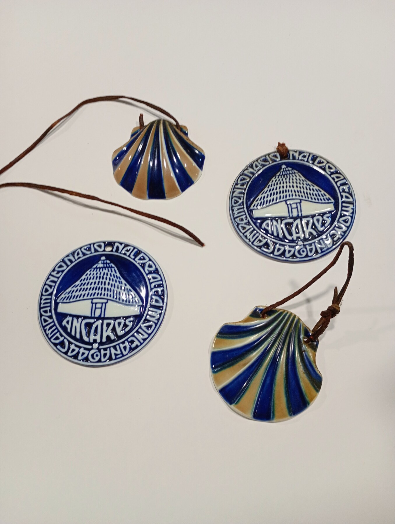 ceràmica sagardels autentica lot 4 peces camí santiago wham vintage store barcelona