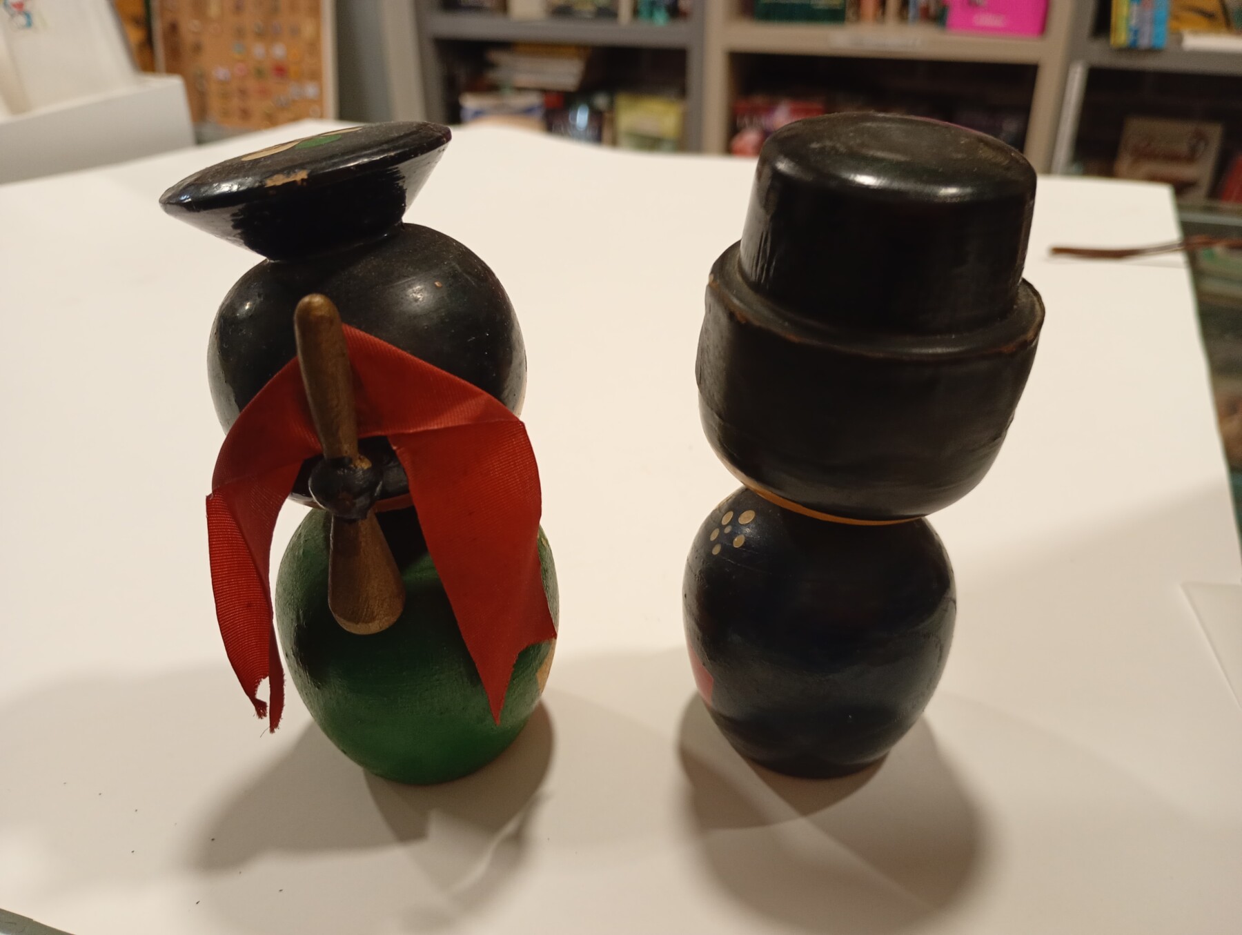 Muñecos de Madera Estilo Kokeshi (Folklore Mexicano) - Vintage Años 60 - Imatge 3