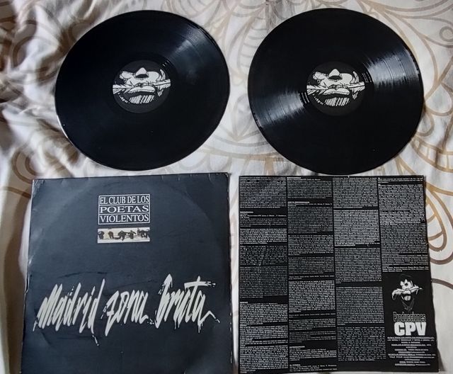 disco vinilo rap club poetas violentos español doble vinilo