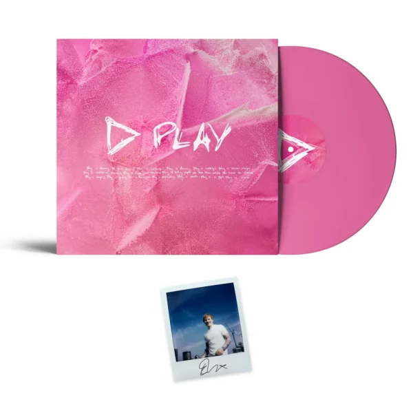 ed sheeran play disc vinil