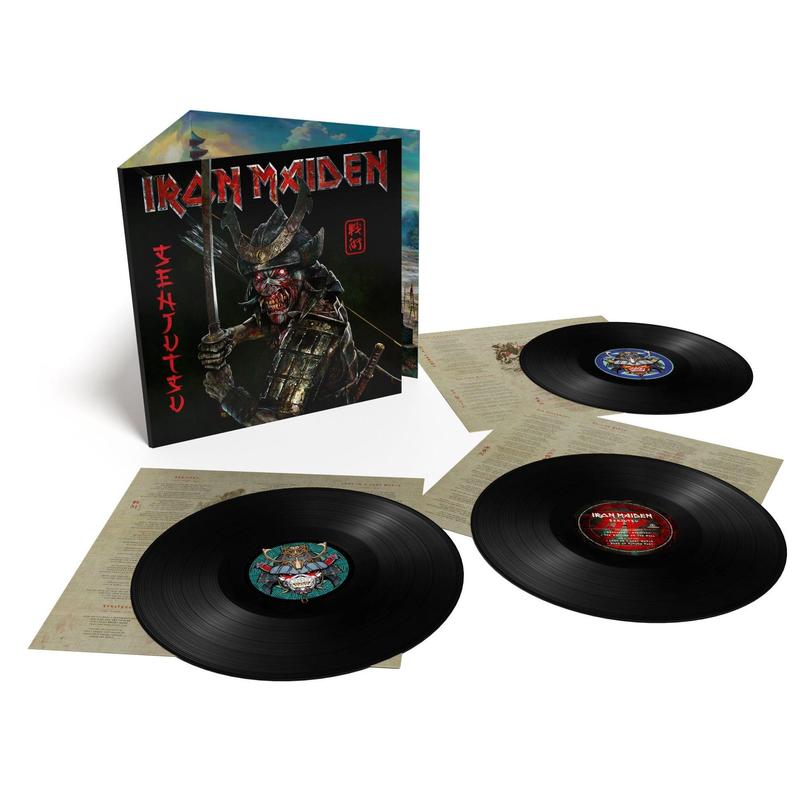 senjutsu ultimo disco maiden iron coleccion samurais triple 3lp