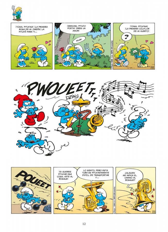LOS PITUFOS LAS TIRAS COMICAS ED INTEGRAL - PEYO - Imatge 3