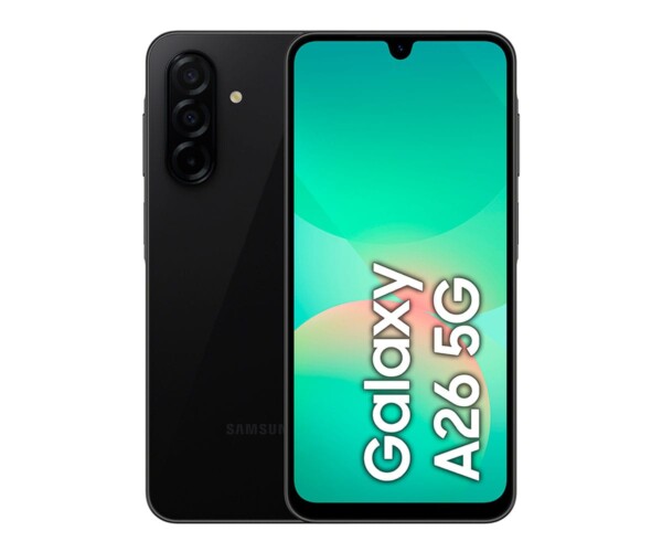 SAMSUNG GALAXY A26 5G NOIR / 8 + 256 Go / 6,7" SUPER AMOLED FHD+