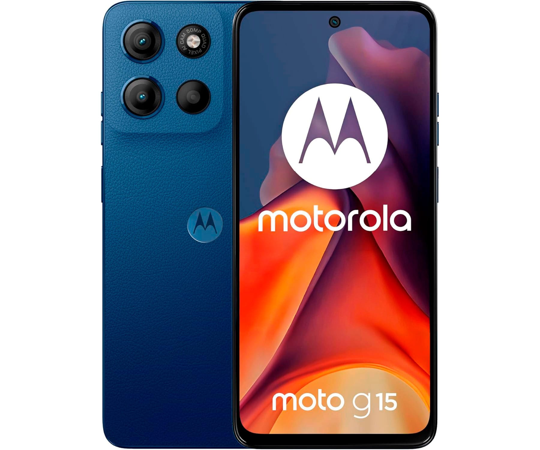 MOTOROLA MOTO G15 4G BLEU MER / 8+512 Go / 6,72" FULL FHD+