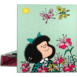 CARPETA A4 FORRADA 4 ANILLAS 40MM MAFALDA 23 PRIMAVERA -
