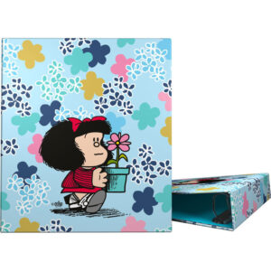 CARPETA 4 ANILLAS 40 MM FORRADO A4 MAFALDA 24 LIVELY -