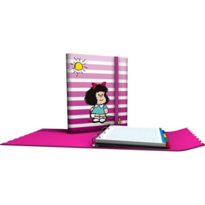 CARPEPLUS 4 ANILLAS 25 MM FORRADO MAFALDA 24 BIRDIE -