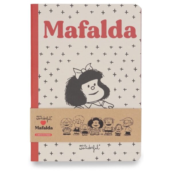 SET DE 3 LIBRETAS A5 - MAFALDA -