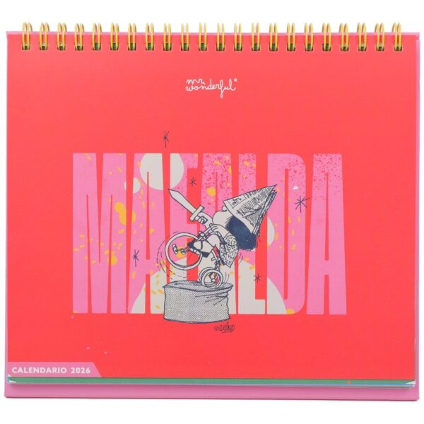 CALENDARIO DE SOBREMESA 2026 MAFALDA -