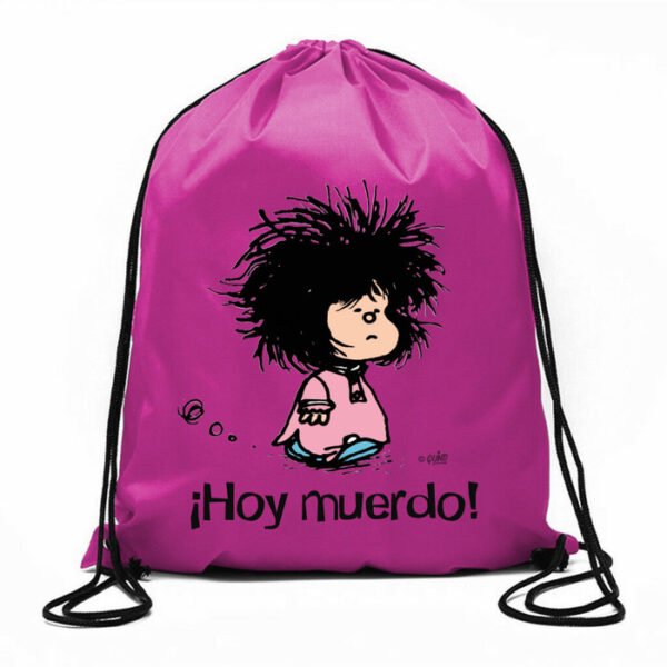 BOLSA DE CUERDAS MAFALDA HOY MUERDO - QUINO