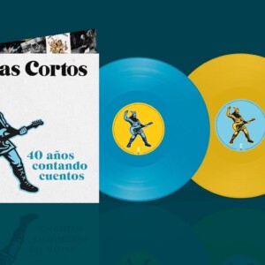 CELTAS CORTOS - 40 ANIVERSARIO RECOPILATORIO DISCO LP VINILO DOBLE AZUL Y AMARILLO