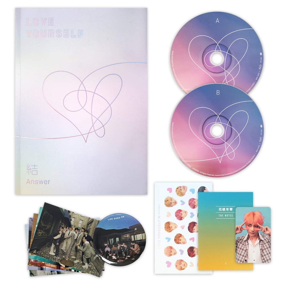 ミュージック BTS LOVE YOUR SELF bts-love-yourself-libro-disco-