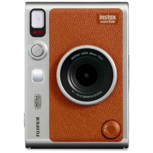 camara fujifil instax mini evo marron
