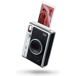 camara fujifilm instax mini negra instantanea impresora fotos al momento