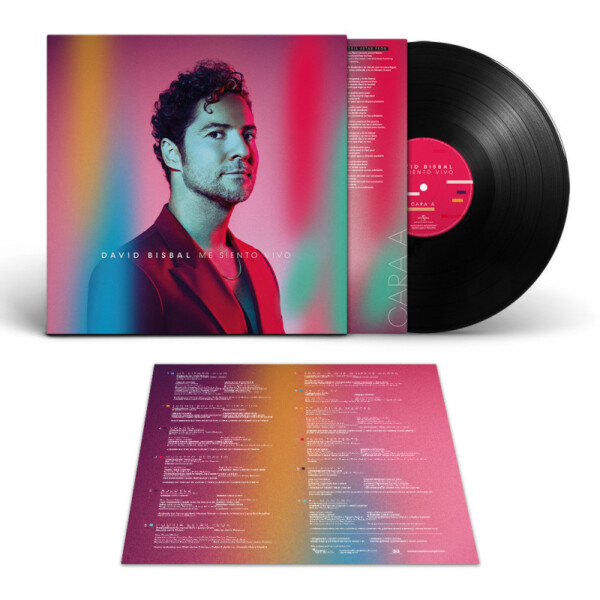 david bisbal me siento vivo disco de vinilo en edicion de lujo