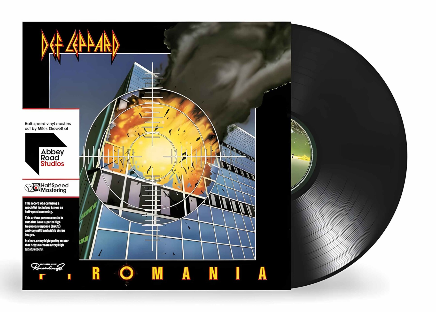 def leppard pyromannia 40 aniversario disco vinilo lp barcelona