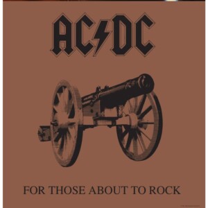 discos vinilo acdc ac dc for those about to rock portada cañon