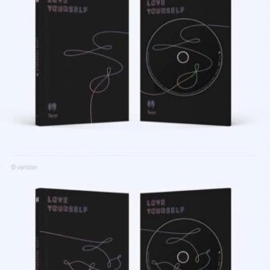 bts love yourself k-pop tear en cd deluxe