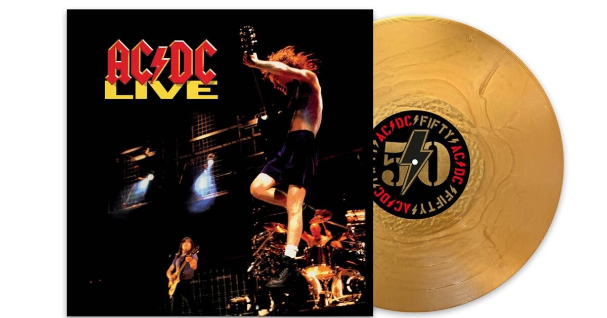 AC/DC - LIVE Album 2LP Doble Vinilo (COLOR DORADO) - Hard Rock y heavy ...