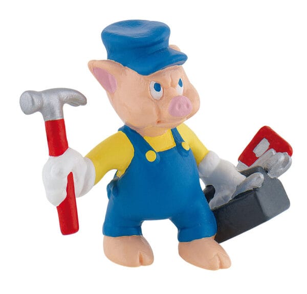 PIGGY FIGURE WITH HAMMER 6CM -