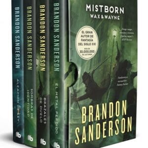 ESTUCHE WAX&WAYNE EDICION LIMITADA - BRANDON SANDERSON