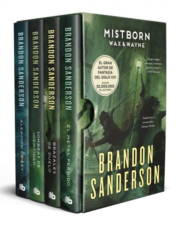 ESTUCHE WAX&WAYNE EDICION LIMITADA - BRANDON SANDERSON