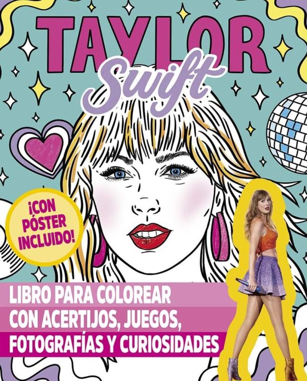 TAYLOR SWIFT LLIBRE PER A COLOREJAR - GOMEZ ALCAIDE, LUCIA - PICARONA EDITORIAL
