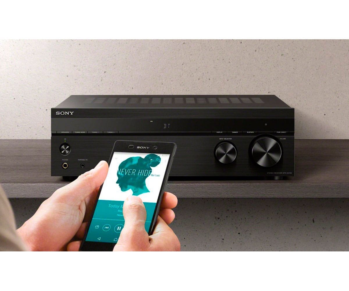 Amplificateur audio stéréo Sony pour platine vinyle hi-fi