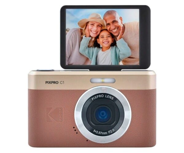 camara kodak pixpro marron retro digital