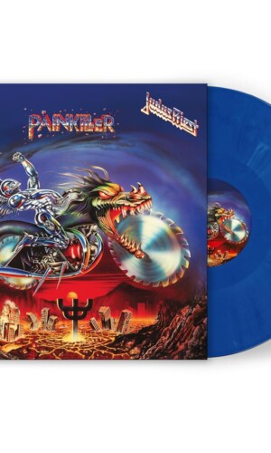 Judas Priest Painkiller Blue Vinyl Record 35th Anniversary Special