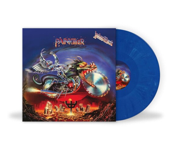 judas priest disco vinilo azul painkiller 35 aniversario especial