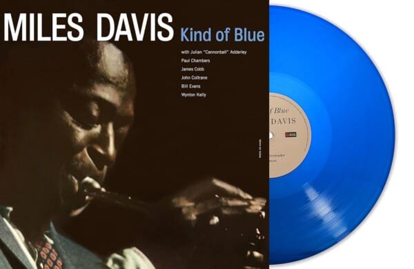 Miles Davis - Kind of Blue - Blue Vinyl LP Jazz Record - Essential
