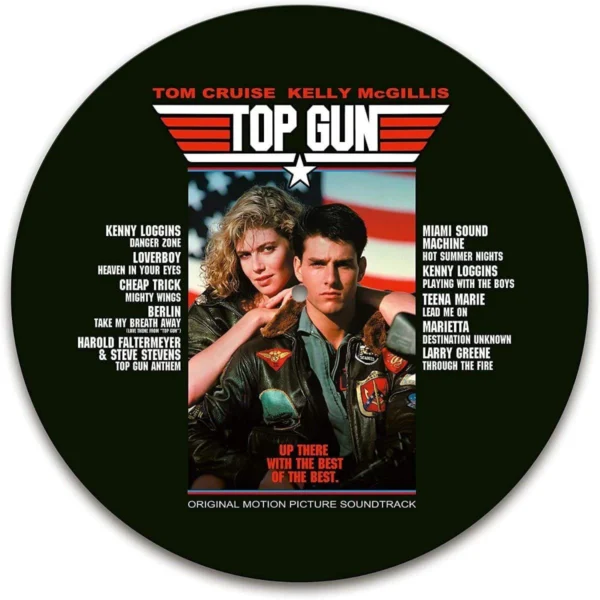 DISCO VINILO Top Gun LP Banda sonora original picture disc